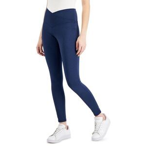 Jenni on Repeat Crossover Full Length Legging, Created for Macy's - Navy Sail Si